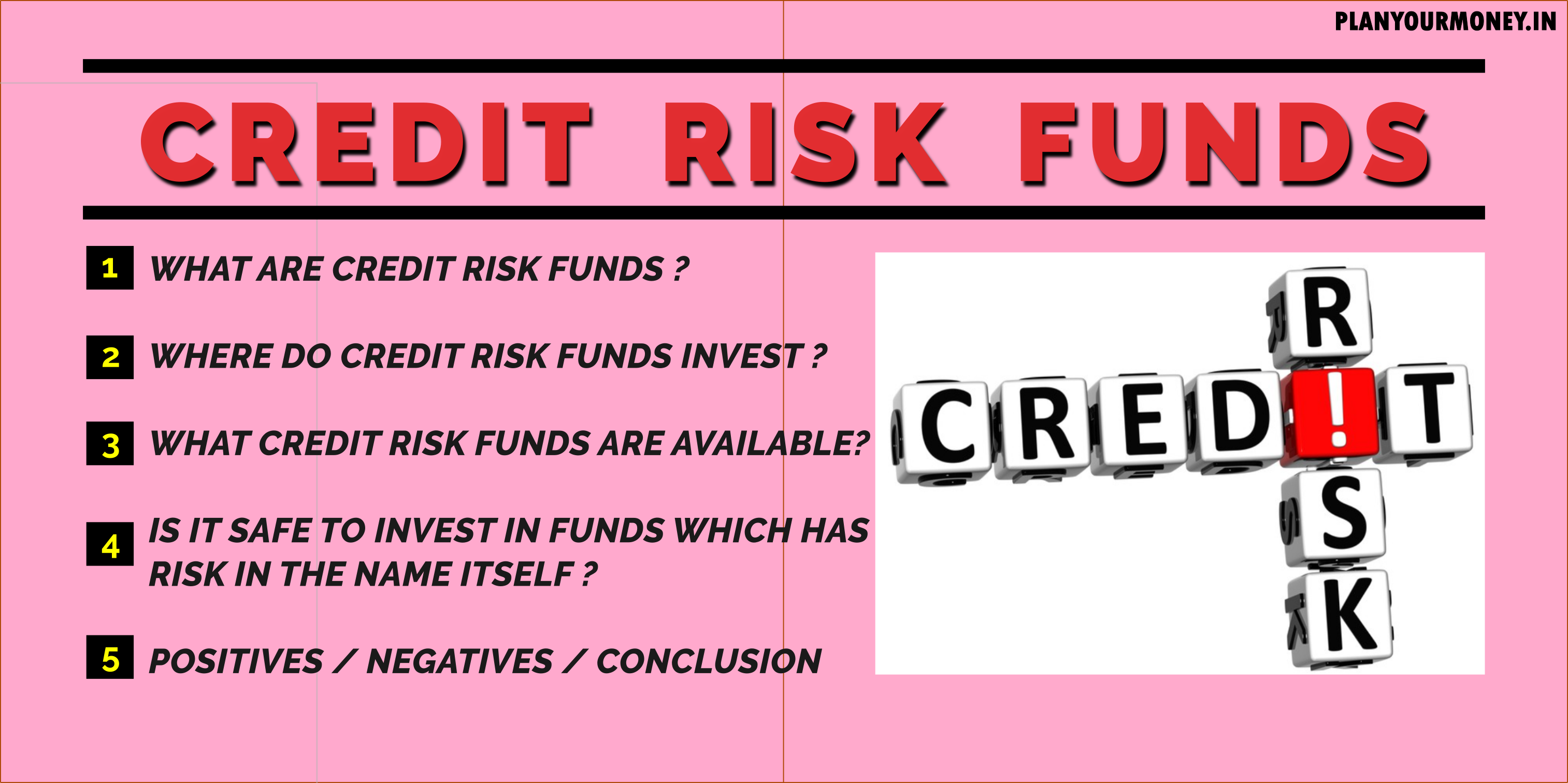 Credit Risk Funds Plan Your Money